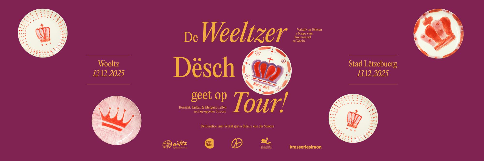 De Weelter Dësch geet op Tou!